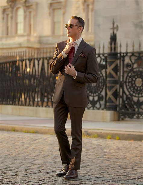 brown shoes for suits.